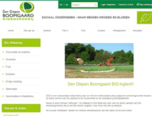 Tablet Screenshot of diepenboomgaard.be
